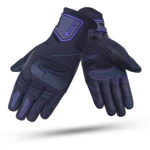 GUANTES TIDE MUJER NEGRO Y LILA